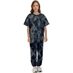 Comouflage,army Kids  T-shirt And Pants Sports Set