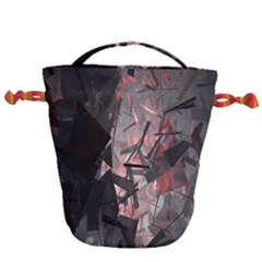 Dark, Abstract, Color, Desenho, Hd Phone Wallpaper Drawstring Bucket Bag by nateshop