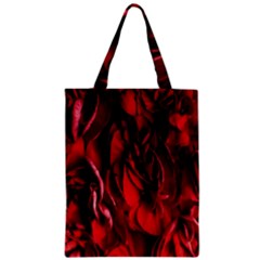 Followers,maroon,rose,roses Zipper Classic Tote Bag by nateshop