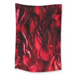 Followers,maroon,rose,roses Large Tapestry by nateshop