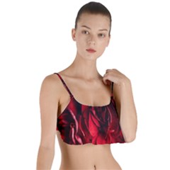 Followers,maroon,rose,roses Layered Top Bikini Top  by nateshop