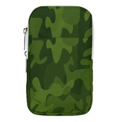 Green Camouflage, Camouflage Backgrounds, Green Fabric Waist Pouch (large) by nateshop