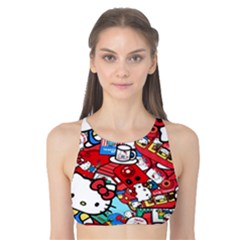 Hello-kitty-61 Tank Bikini Top by nateshop