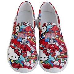 Hello-kitty-61 Men s Lightweight Slip Ons