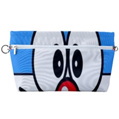 Doraemon Face, Anime, Blue, Cute, Japan Handbag Organizer by nateshop