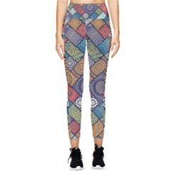 Mandala Pattern Abstract , Mandala, Pattern, Abstract Pocket Leggings  by nateshop