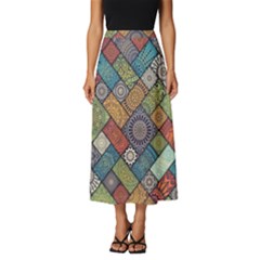 Mandala Pattern Abstract , Mandala, Pattern, Abstract Classic Midi Chiffon Skirt by nateshop