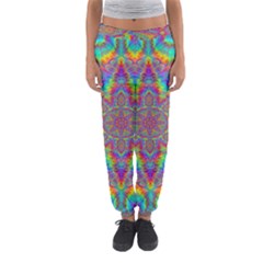 Mandala, Pattern, Abstraction, Colorful, Hd Phone Women s Jogger Sweatpants by nateshop