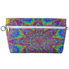 Mandala, Pattern, Abstraction, Colorful, Hd Phone Handbag Organizer by nateshop