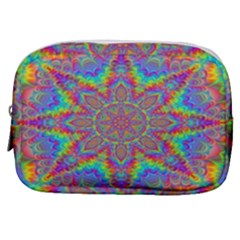 Mandala, Pattern, Abstraction, Colorful, Hd Phone Make Up Pouch (small)