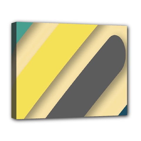 Minimalist, Abstract, Android, Background, Desenho Deluxe Canvas 20  X 16  (stretched) by nateshop