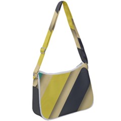 Minimalist, Abstract, Android, Background, Desenho Zip Up Shoulder Bag by nateshop