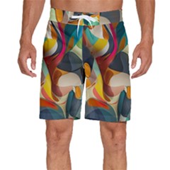 Pattern Calorful Men s Beach Shorts
