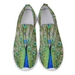 Peacock,army 1 Women s Slip On Sneakers by nateshop