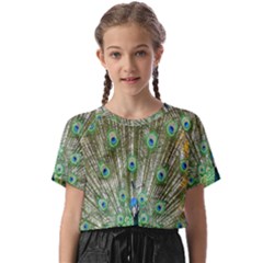 Peacock,army 1 Kids  Basic T-shirt by nateshop