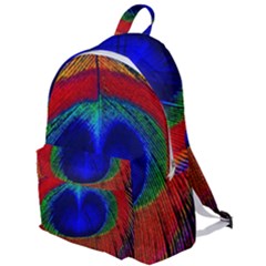 Peacock-feathers,blue 1 The Plain Backpack