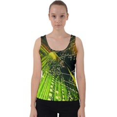 Machine Technology Circuit Electronic Computer Technics Detail Psychedelic Abstract Pattern Velvet Tank Top