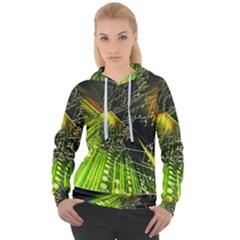 Machine Technology Circuit Electronic Computer Technics Detail Psychedelic Abstract Pattern Women s Overhead Hoodie