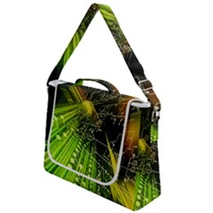Machine Technology Circuit Electronic Computer Technics Detail Psychedelic Abstract Pattern Box Up Messenger Bag