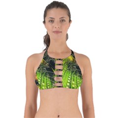 Machine Technology Circuit Electronic Computer Technics Detail Psychedelic Abstract Pattern Perfectly Cut Out Bikini Top