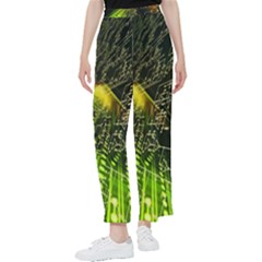 Machine Technology Circuit Electronic Computer Technics Detail Psychedelic Abstract Pattern Women s Pants 