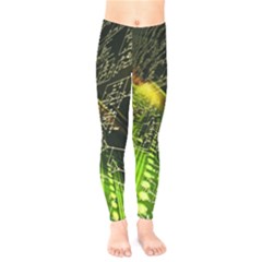 Machine Technology Circuit Electronic Computer Technics Detail Psychedelic Abstract Pattern Kids  Classic Winter Leggings