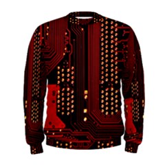 Technology Computer Circuit Men s Sweatshirt