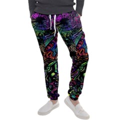 Trippy Dark Psychedelic Men s Jogger Sweatpants