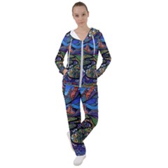 Psychedelic Landscape Women s Tracksuit by Sarkoni