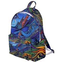 Psychedelic Landscape The Plain Backpack