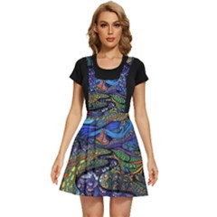 Psychedelic Landscape Apron Dress