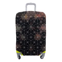 Abstract Psychedelic Geometry Andy Gilmore Sacred Luggage Cover (small) by Sarkoni