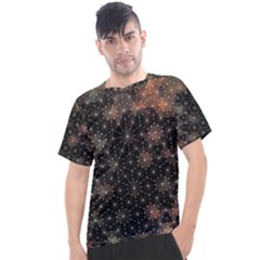 Abstract Psychedelic Geometry Andy Gilmore Sacred Men s Sport Top