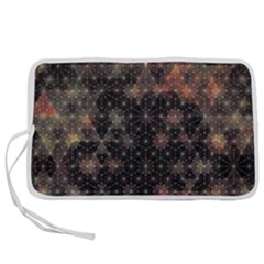 Abstract Psychedelic Geometry Andy Gilmore Sacred Pen Storage Case (m) by Sarkoni