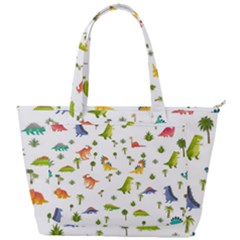 Baby Dino Seamless Pattern Back Pocket Shoulder Bag  by Sarkoni