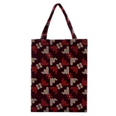 Oriental Dragon Motif Pattern Classic Tote Bag