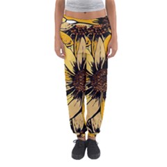 Colorful Seamless Floral Pattern Women s Jogger Sweatpants