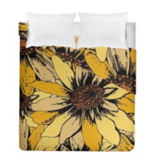 Colorful Seamless Floral Pattern Duvet Cover Double Side (full/ Double Size)