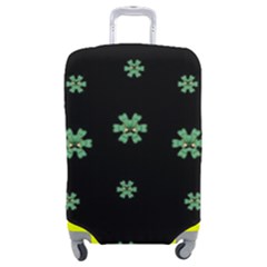 I Love Guitars In Pop Arts Blooming Style Luggage Cover (medium) by pepitasart