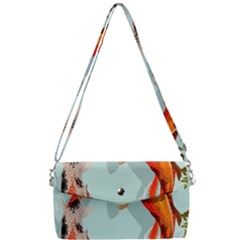 Koi Fish Removable Strap Clutch Bag by Grandong
