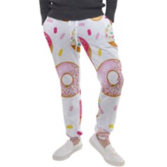 Vector Donut Seamless Pattern Men s Jogger Sweatpants