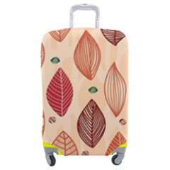 Forest Leaves Seamless Pattern With Natural Floral Luggage Cover (medium) by Grandong