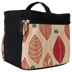 Forest Leaves Seamless Pattern With Natural Floral Make Up Travel Bag (big) by Grandong