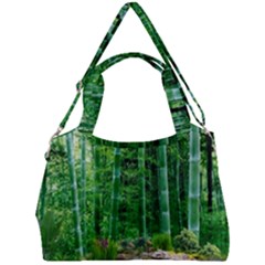 Bamboo Forest Squid Family Double Compartment Shoulder Bag by Grandong