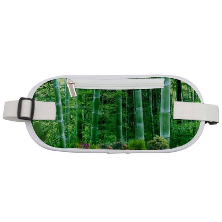 Bamboo Forest Squid Family Rounded Waist Pouch