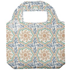 Ornaments Style Pattern Foldable Grocery Recycle Bag by Grandong