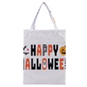 Happy Halloween Slot Text Orange Classic Tote Bag View1
