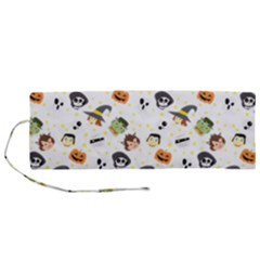 Happy Halloween Vector Images Roll Up Canvas Pencil Holder (m) by Sarkoni