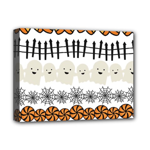 Halloween Holidays Deluxe Canvas 16  X 12  (stretched) 
