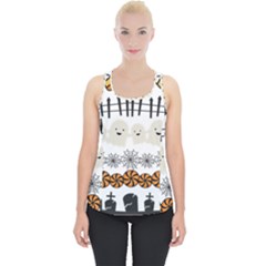 Halloween Holidays Piece Up Tank Top